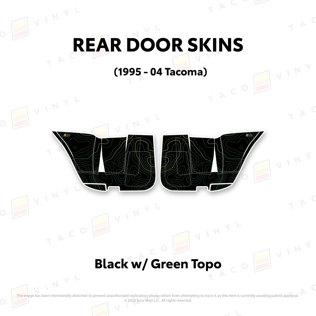 2010-24 4Runner Door Skins (Lower Section)