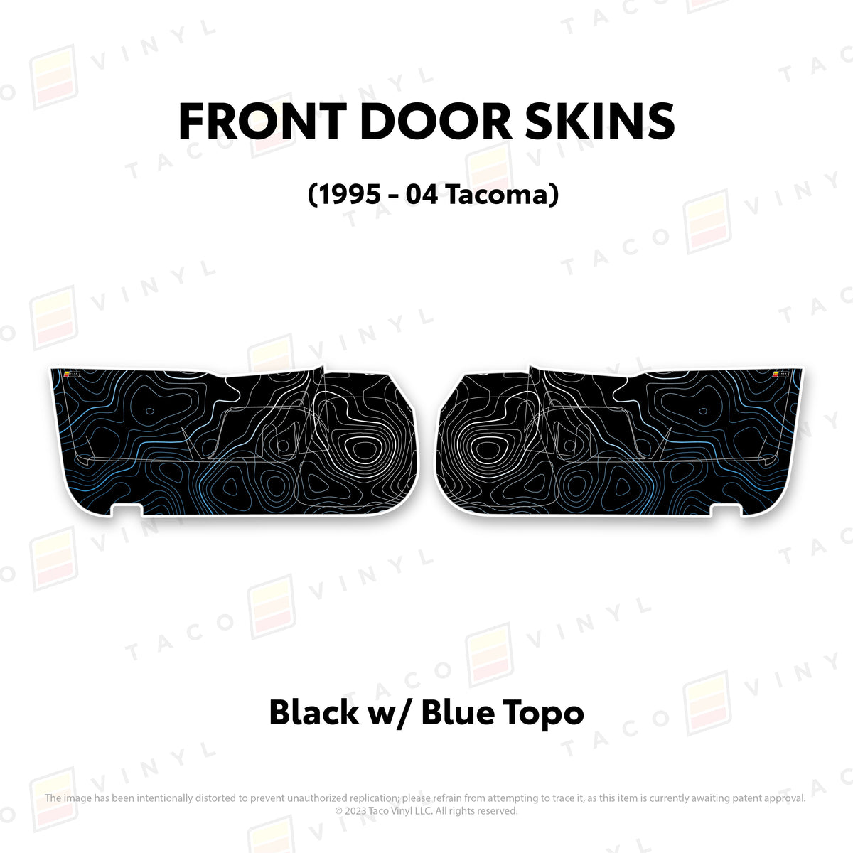 2010-24 4Runner Door Skins (Lower Section)