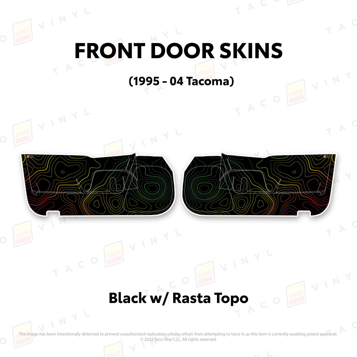 2010-24 4Runner Door Skins (Lower Section)