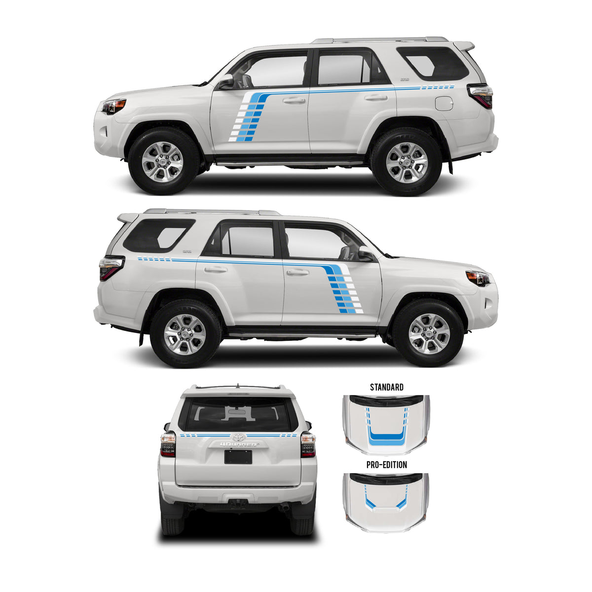 2010-2024 4Runner Checkered Stripe Kit