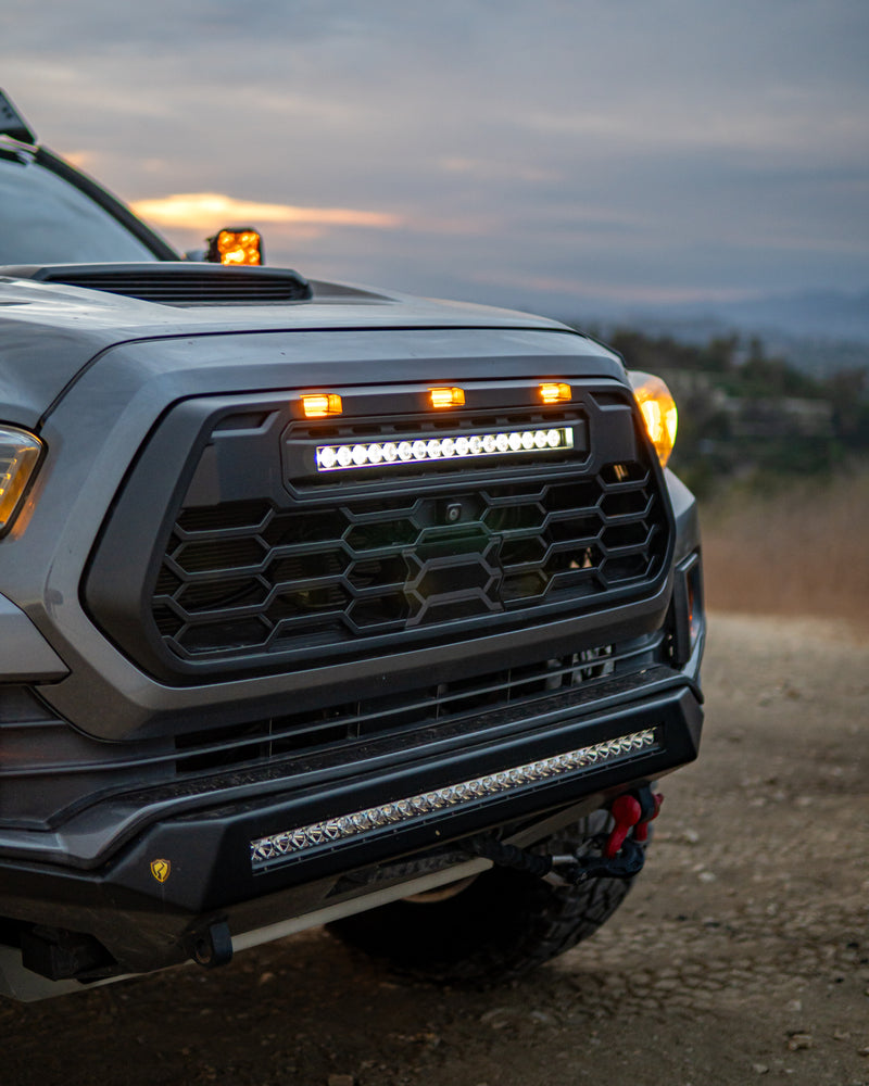 Apex Pro grille installed on a Tacoma