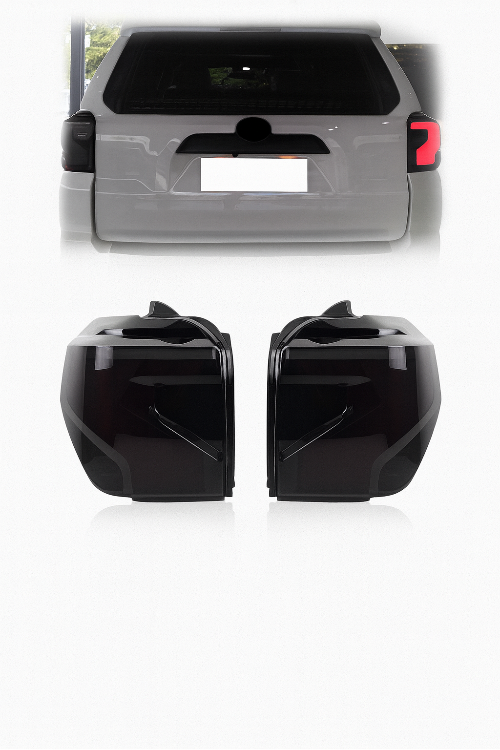2010-2024 Toyota 4Runner Full LED Tail Light Assembly - 3D Light Blade Design - Plug & Play Installation (BACKORDERED - SHIPS END OF AUGUST)