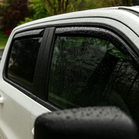 2022+ Tundra CrewMax Window Visors - 4pc Set - Dark Smoke