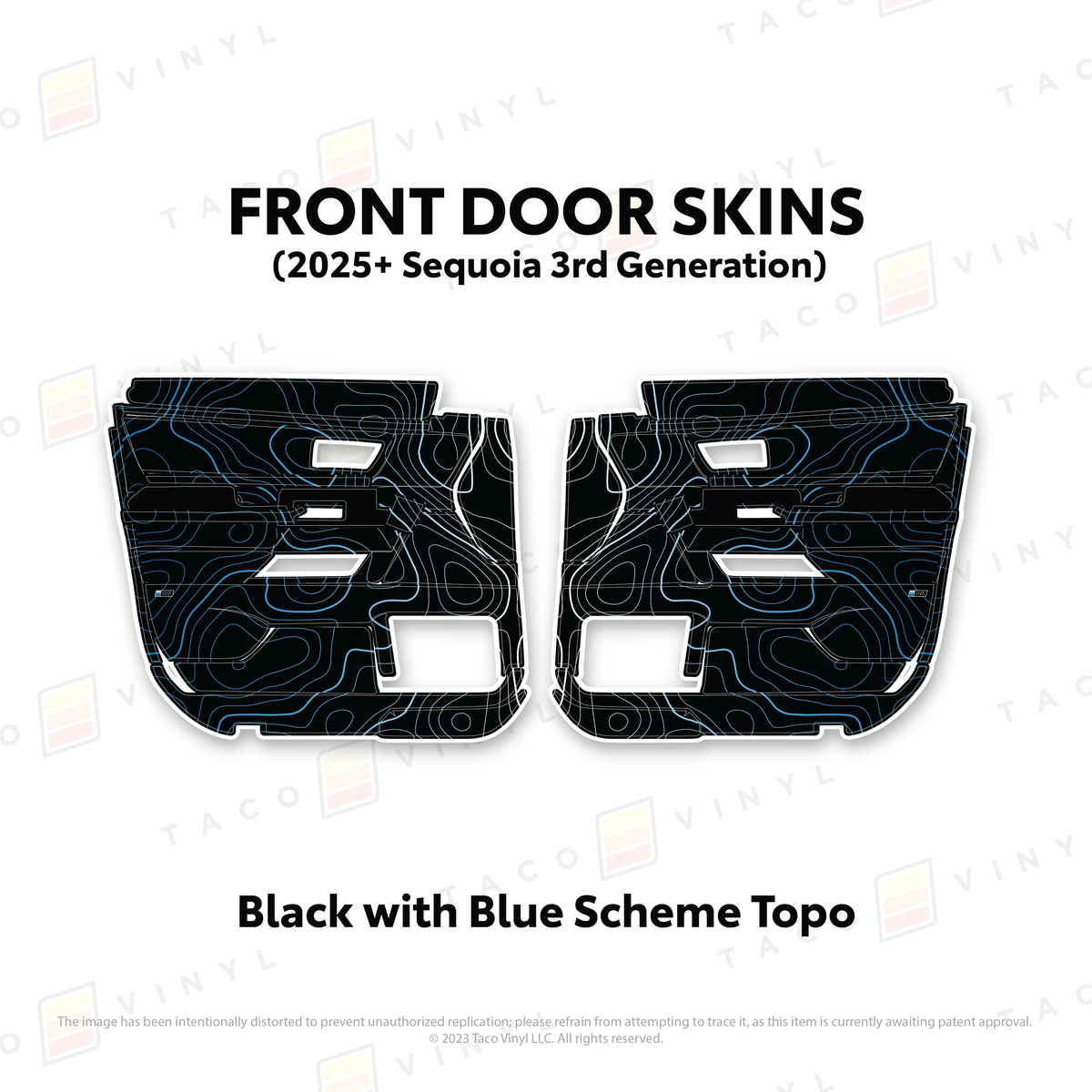 2023+ Sequoia Door Skins