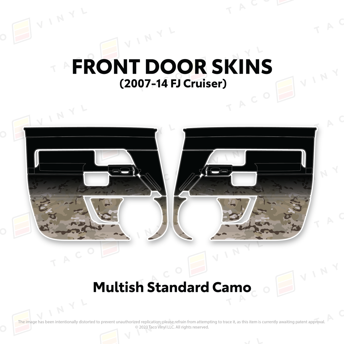 FJ Cruiser Door Skins