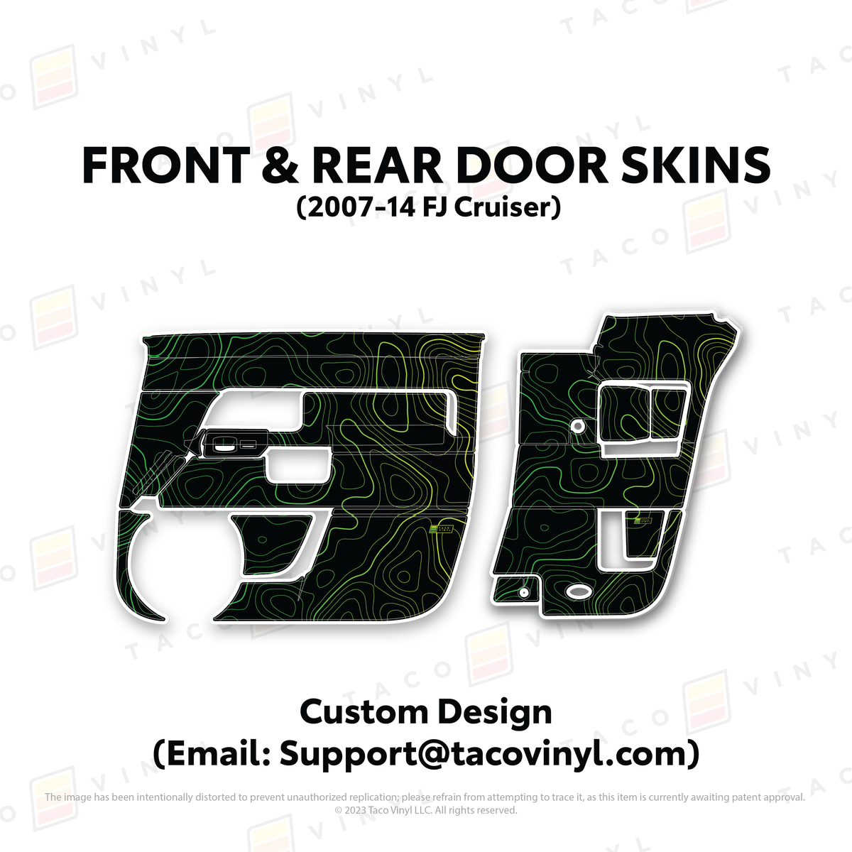 FJ Cruiser Door Skins