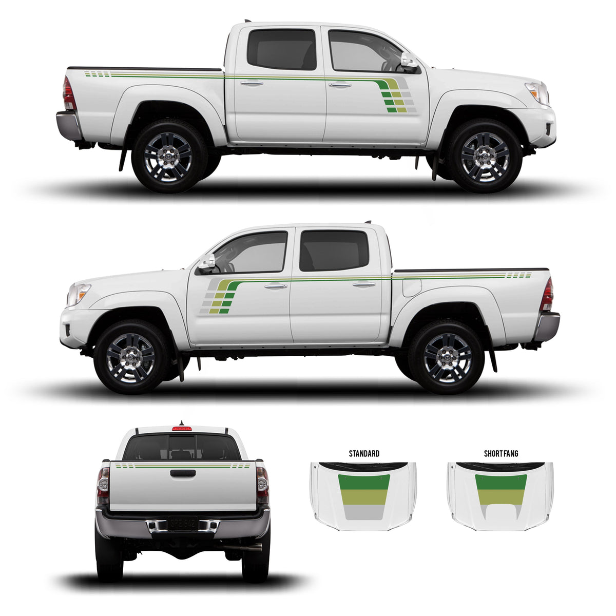 2005-15 Tacoma Checkered Stripe Kit