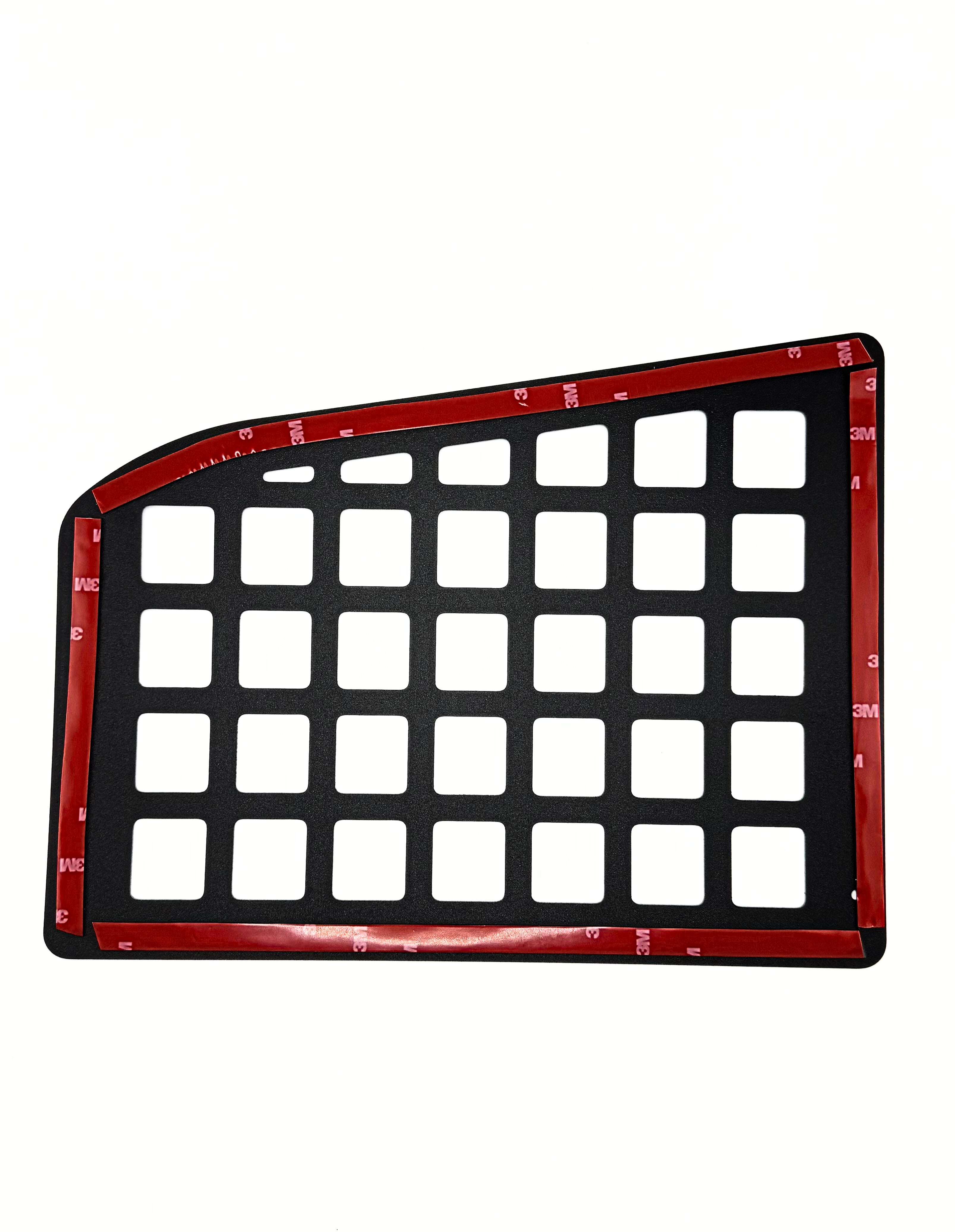 Premium Aluminum Rear Door Storage Organizer for Toyota Tacoma (2016-2023)