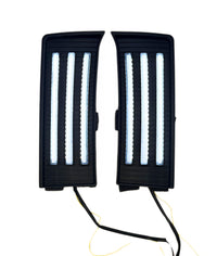 Upgraded Full LED Fog Light & DRL Kit with Dynamic Sequential Turn Signals for Toyota Tundra (2022-2023)