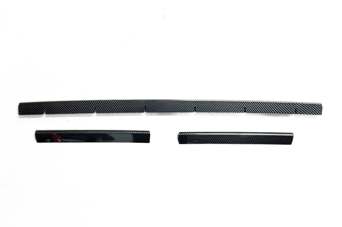 Premium Carbon Fiber Front Grille Trim Strips for Toyota Tacoma SR5 (2024-2025)