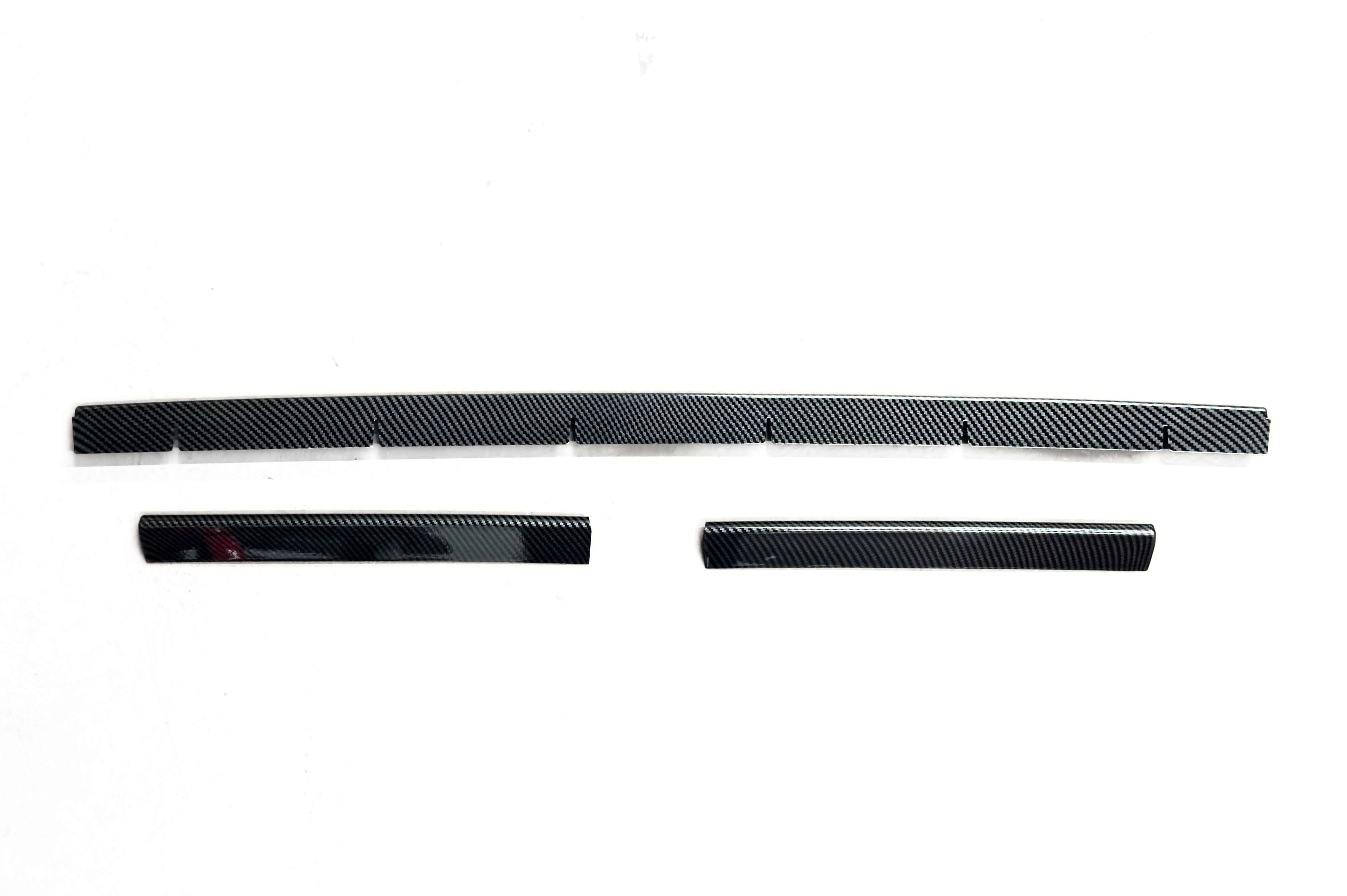 Premium Carbon Fiber Front Grille Trim Strips for Toyota Tacoma SR5 (2024-2025)