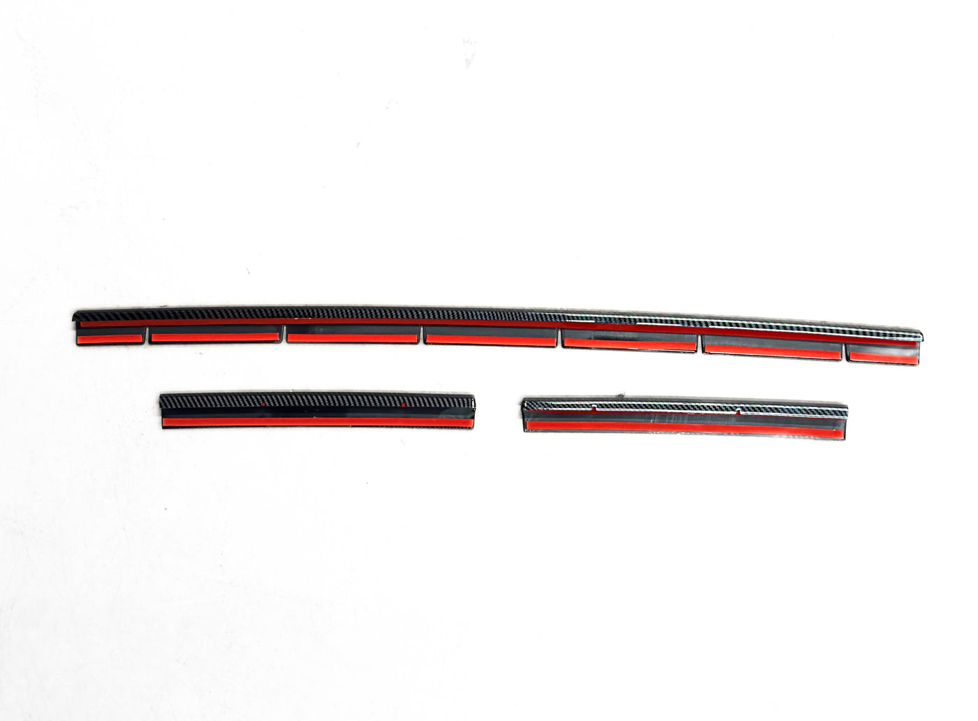 Premium Carbon Fiber Front Grille Trim Strips for Toyota Tacoma SR5 (2024-2025)