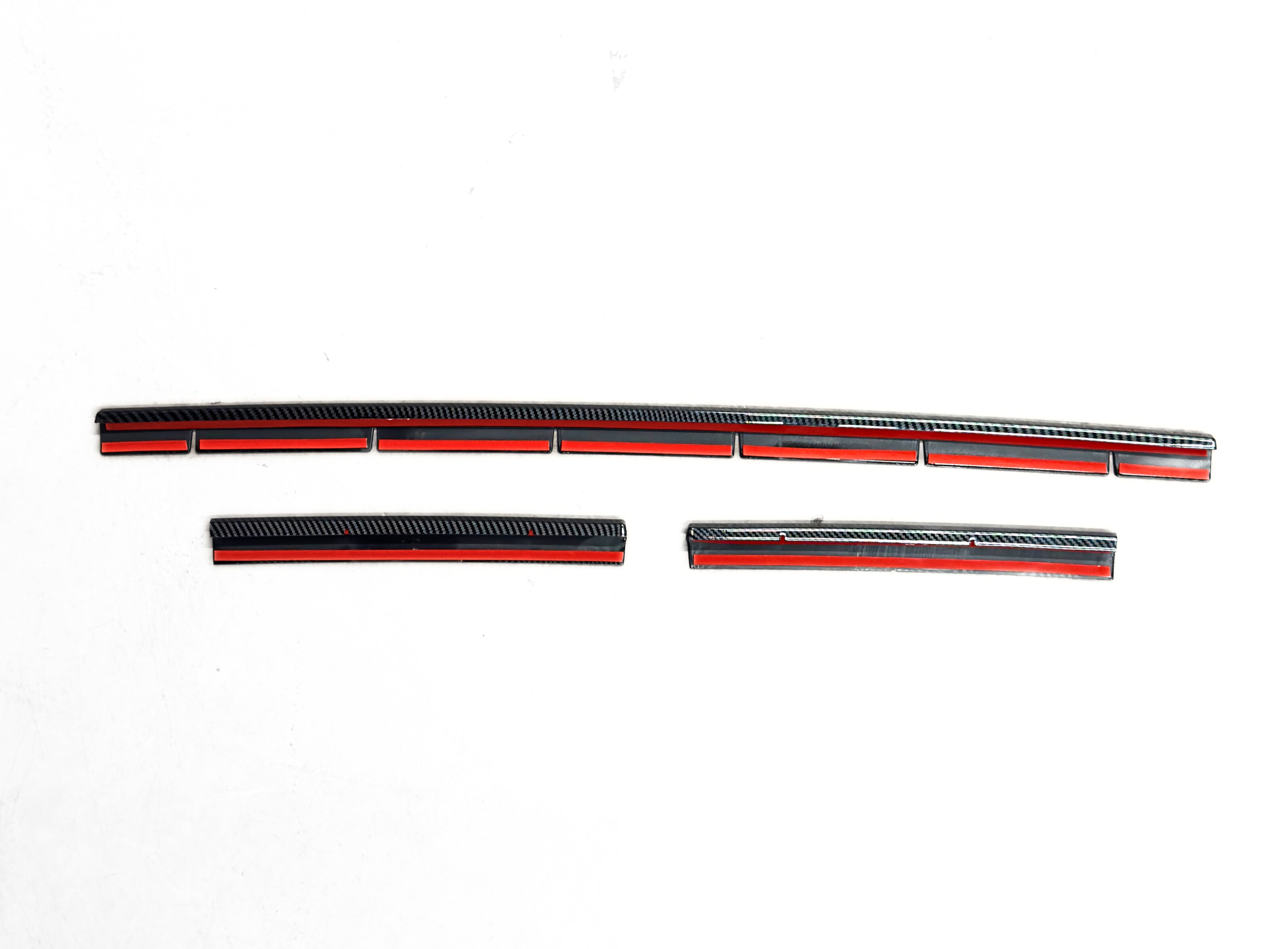 Premium Carbon Fiber Front Grille Trim Strips for Toyota Tacoma SR5 (2024-2025)
