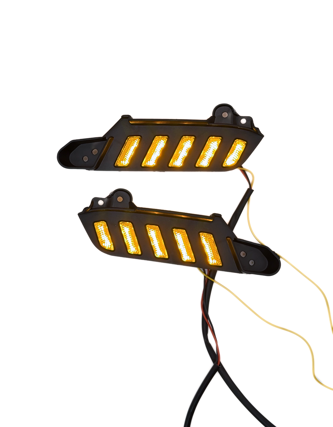 Upgraded Sequential LED Daytime Running Lights with Amber Turn Signals for Toyota Tacoma (2016-2023)