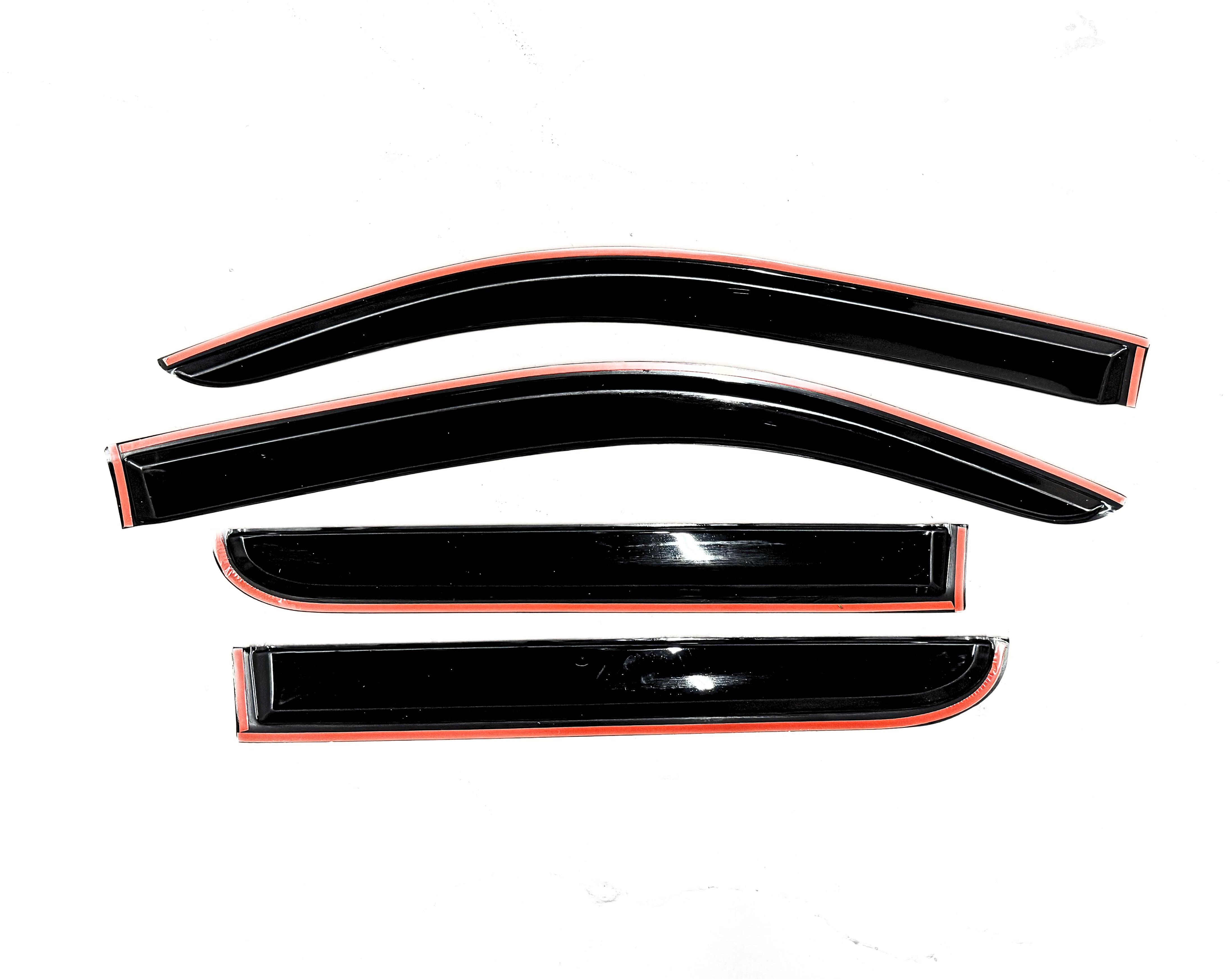 Premium Tinted Window Deflectors for Toyota Tacoma (2024-Current)