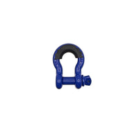 Heavy-Duty G209 Carbon Steel Bow Shackles with Powder-Coated Finish (Red, Blue, Black, Gray)
