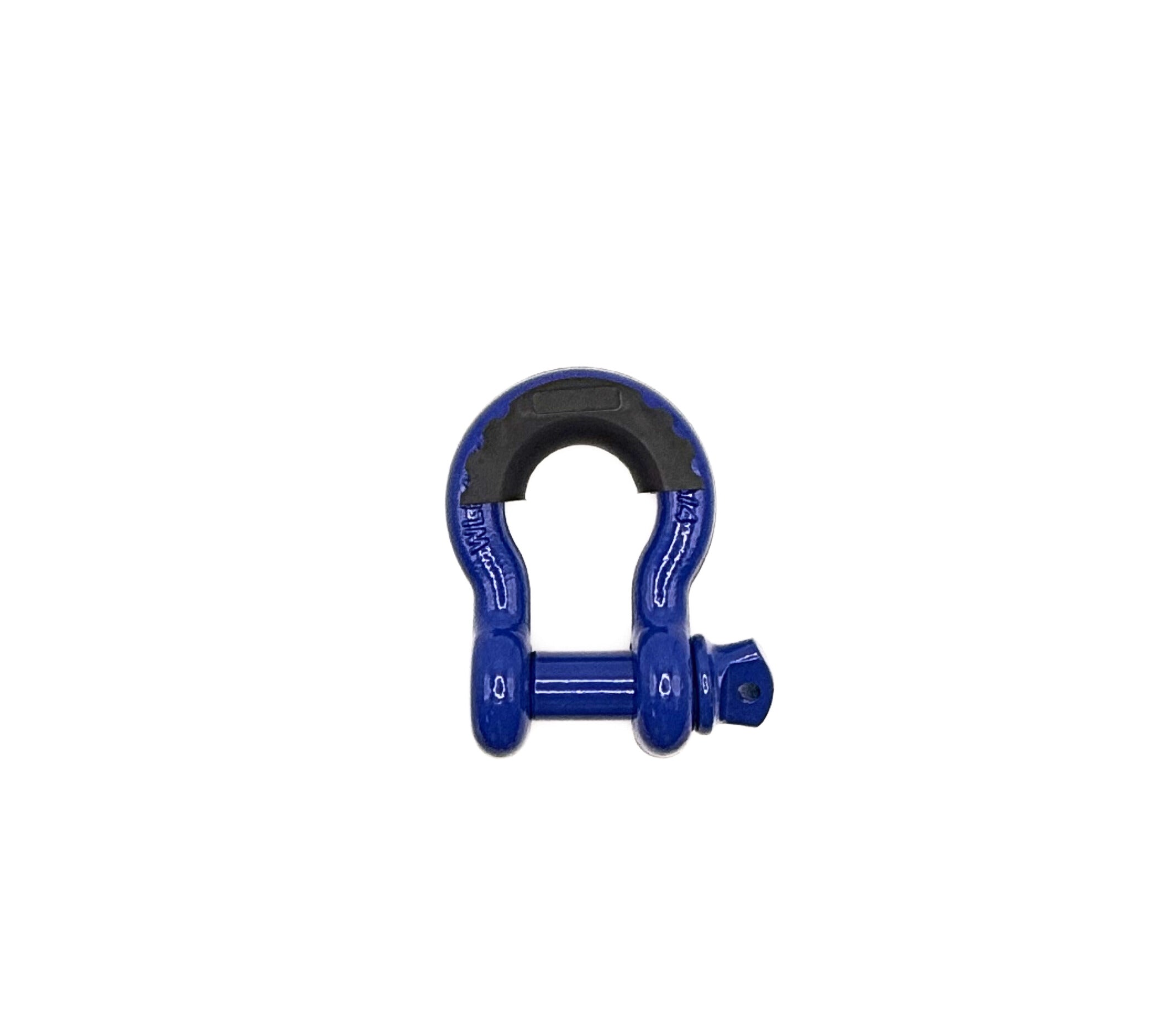 Heavy-Duty G209 Carbon Steel Bow Shackles with Powder-Coated Finish (Red, Blue, Black, Gray)