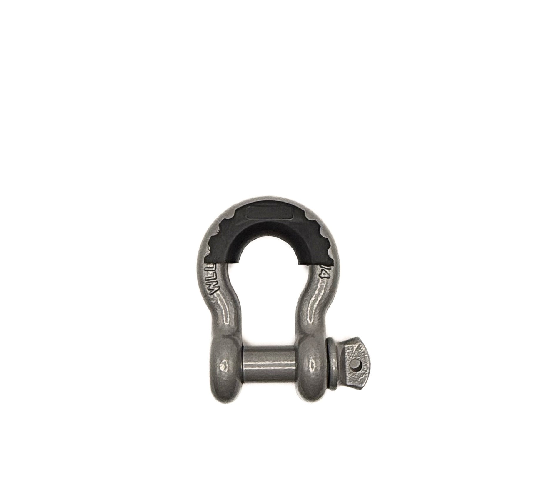 Heavy-Duty G209 Carbon Steel Bow Shackles with Powder-Coated Finish (Red, Blue, Black, Gray)