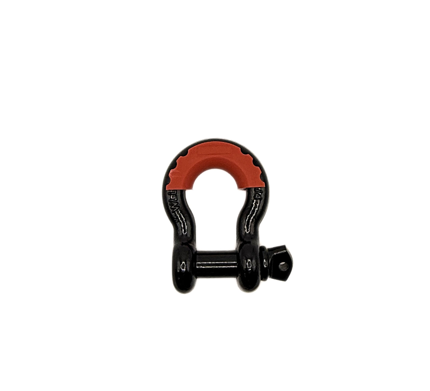 Heavy-Duty G209 Carbon Steel Bow Shackles with Powder-Coated Finish (Red, Blue, Black, Gray)