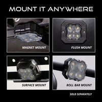 Diode Dynamics Stage Series LED Rock Light RGBW (Single)