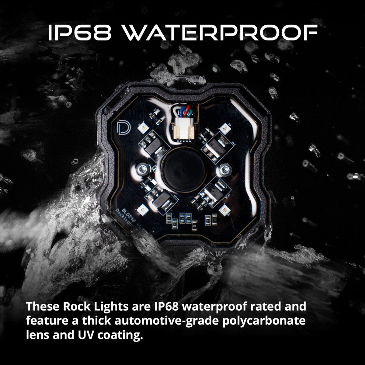 Diode Dynamics Stage Series LED Rock Light RGBW (add-on 2-pack)