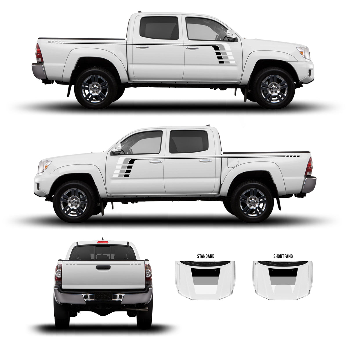 2005-15 Tacoma Checkered Stripe Kit
