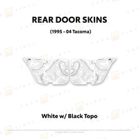 2010-24 4Runner Door Skins (Lower Section)