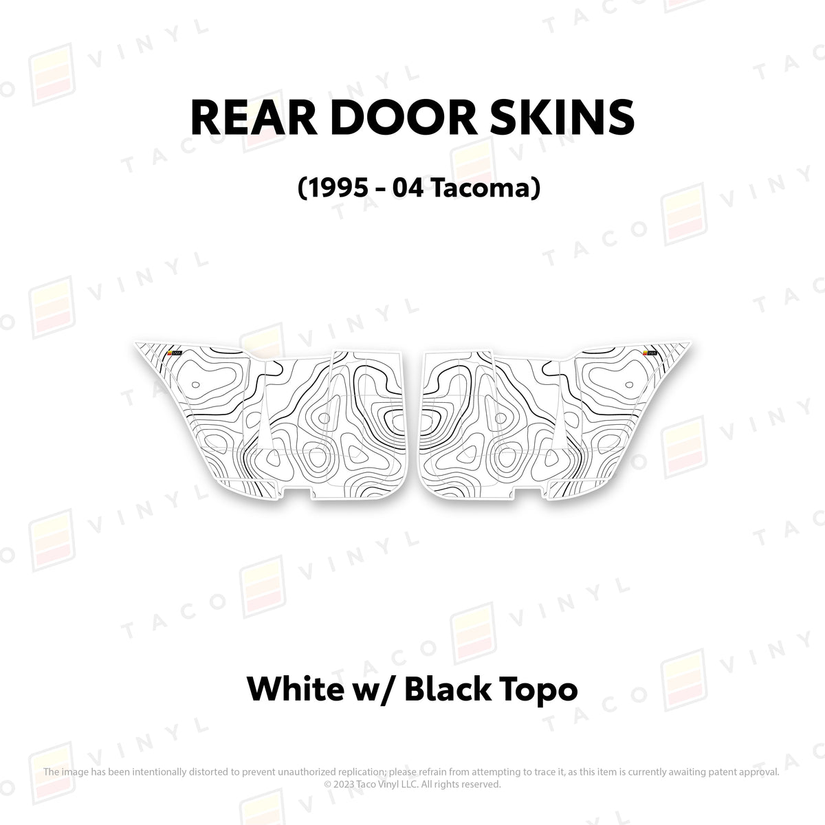 2010-24 4Runner Door Skins (Lower Section)