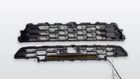 Apex Pro grille set for 2025+ Toyota 4Runner, front camera and sensor openings visible