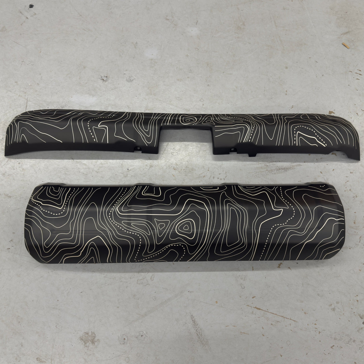 Toyota 4Runner Valance Replacement Kit (2014-2024) - Front & Rear Set - Black/Topographic