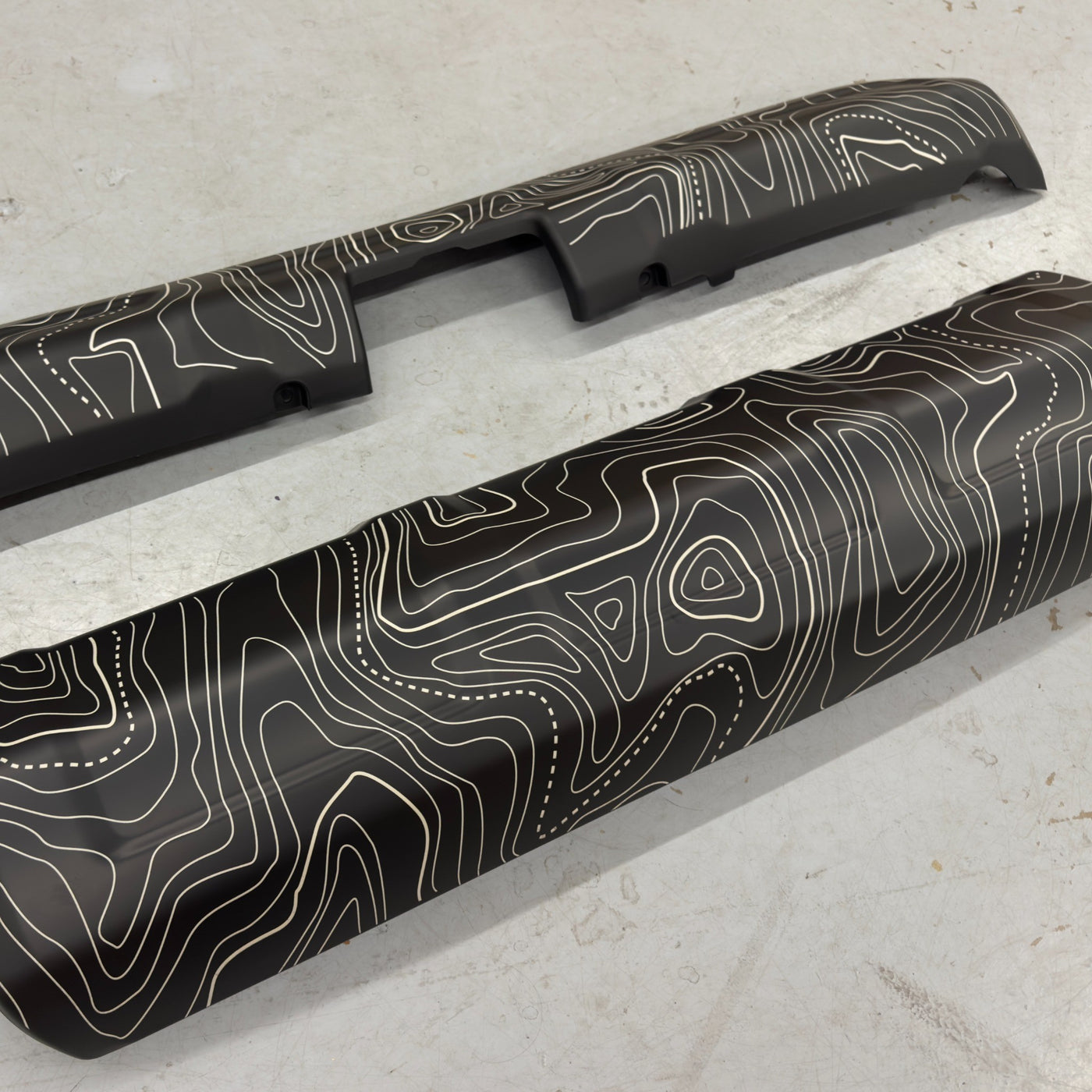 Toyota 4Runner Valance Replacement Kit (2014-2024) - Front & Rear Set - Black/Topographic