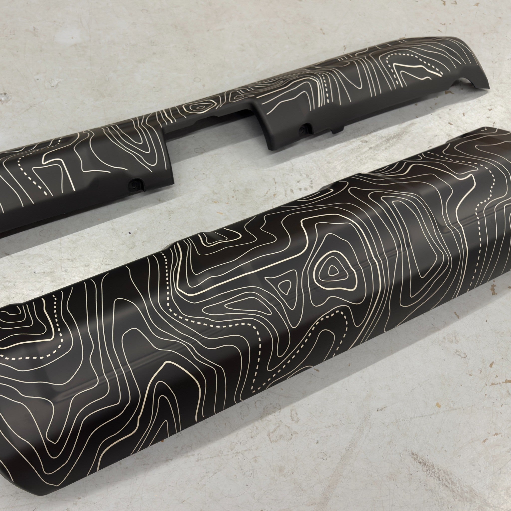 Toyota 4Runner Valance Replacement Kit (2014-2024) - Front & Rear Set - Black/Topographic