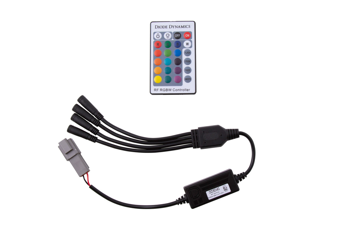 Diode Dynamics 24-Key M8 RF Controller RGBW