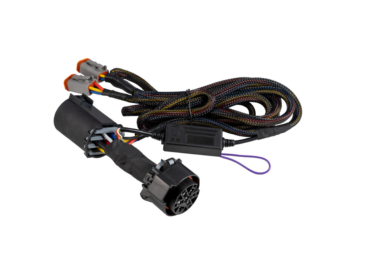 Diode Dynamics Stage Series C1R/C2R 7-pin Dual-Output Trailer Wiring Harness