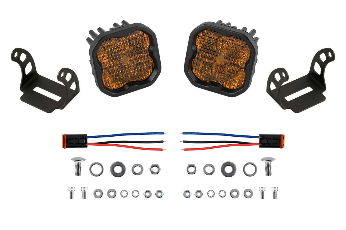 Diode Dynamics SS3 LED Pod Amber Backlight (Pair)