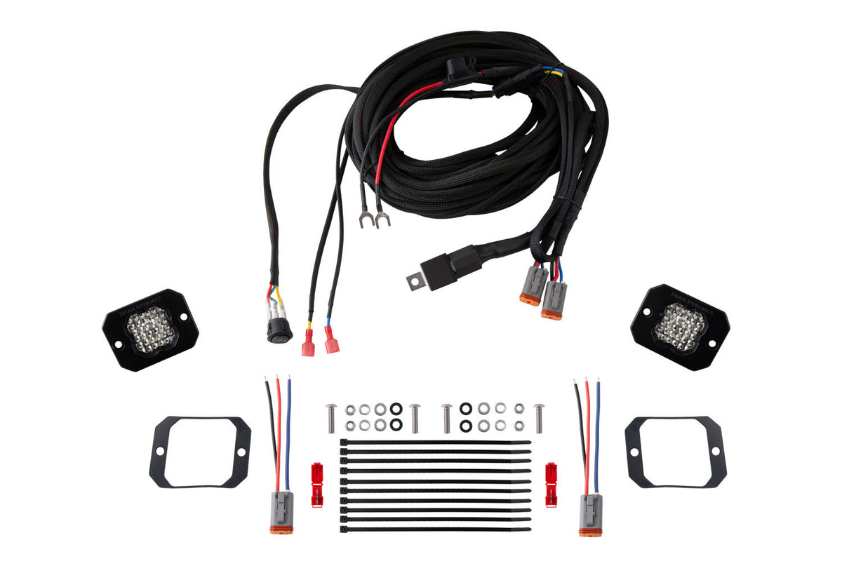 Diode Dynamics Stage Series Flush Mount Reverse Light Kit C1