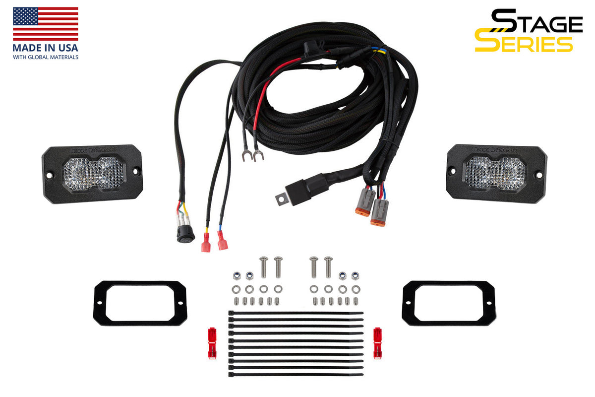 Diode Dynamics Stage Series Flush Mount Reverse Light Kit C1