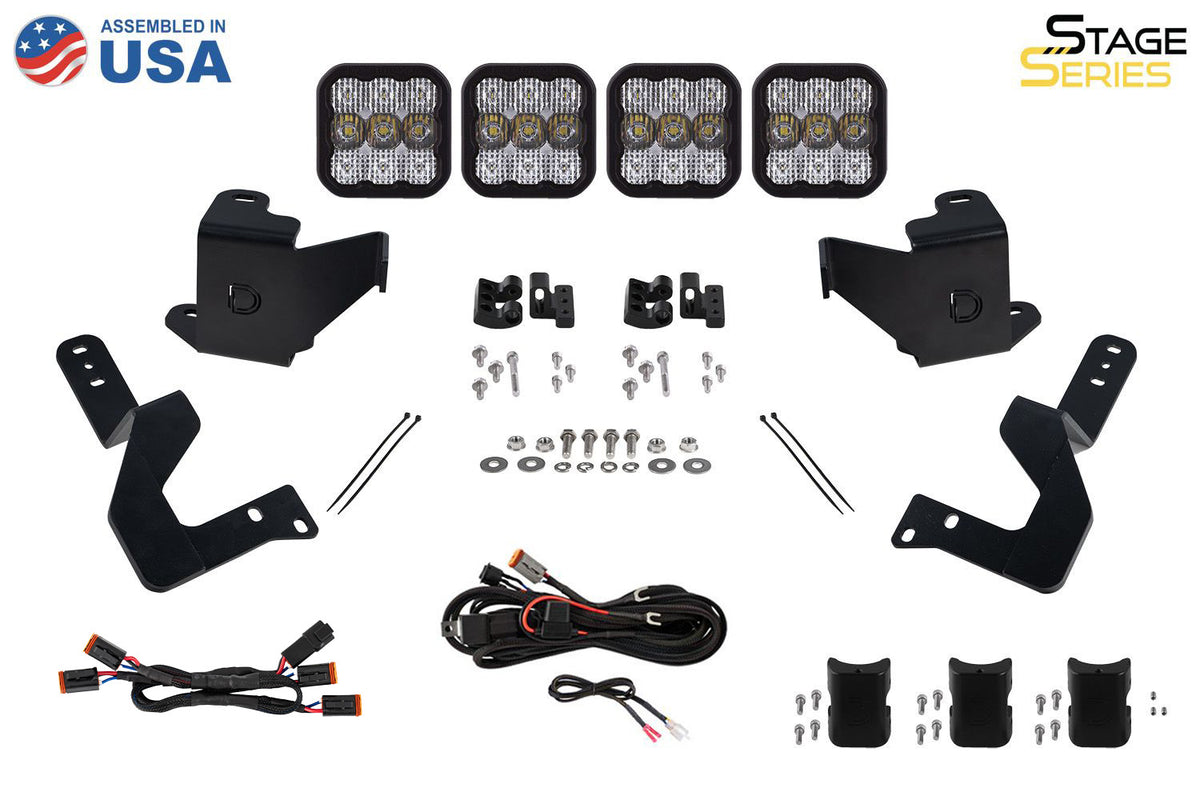 Diode Dynamics Stage Series Grille Bracket Kit for 2022+ Toyota Tundra