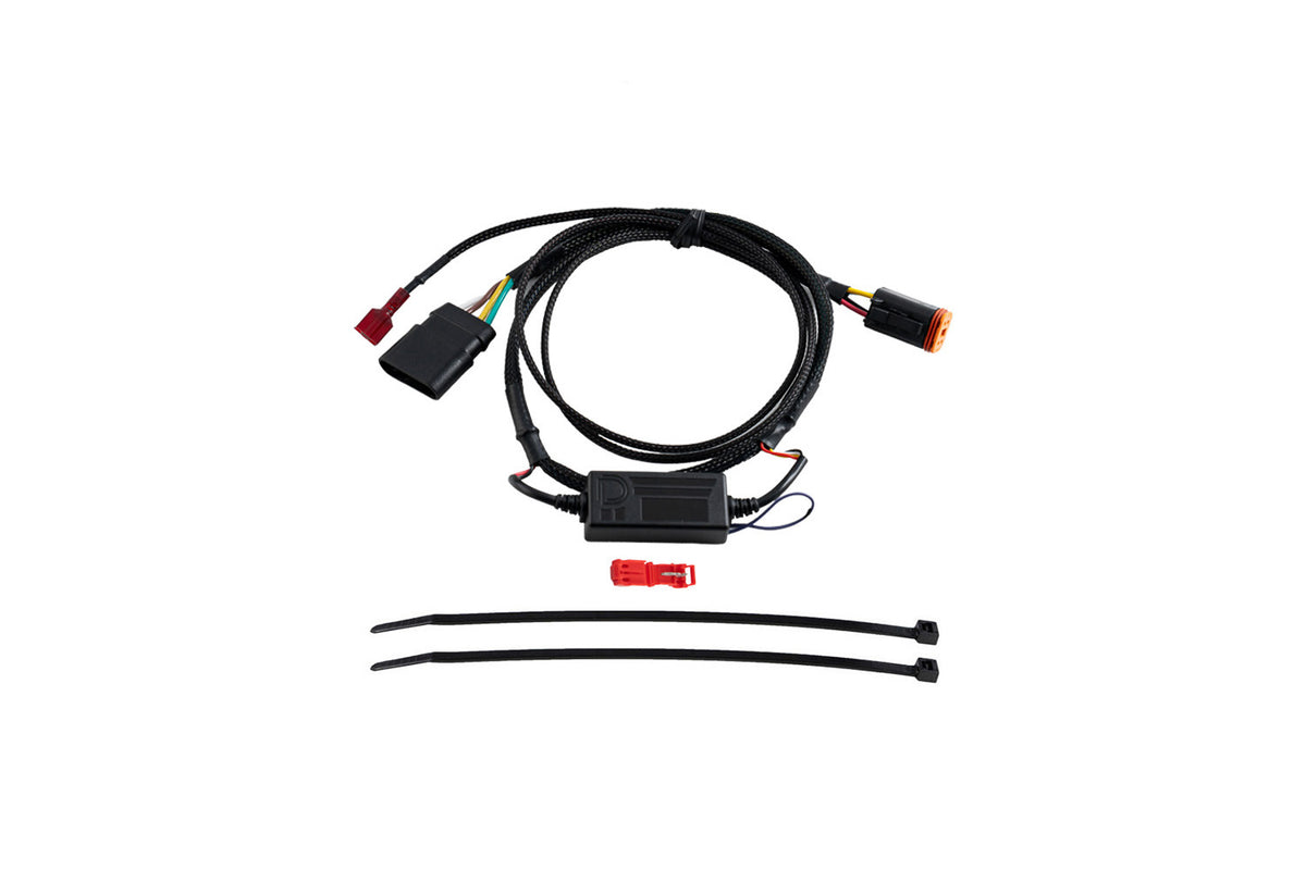 Diode Dynamics Stage Series C1R/C2R 4-pin Single-Output Trailer Wiring Harness