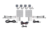 Diode Dynamics Rock Light Installer Kit RGBW (12-pack)