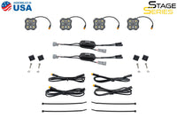 Diode Dynamics Stage Series LED Bed Light White Kit for Toyota Tundra/Tacoma Diffused