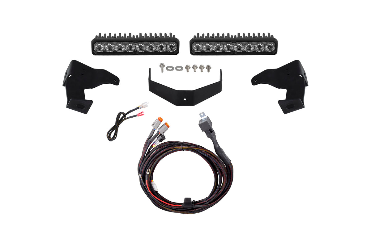 Diode Dynamics Stealth Light Bar SS10 Kit for 2024+ Toyota Tacoma