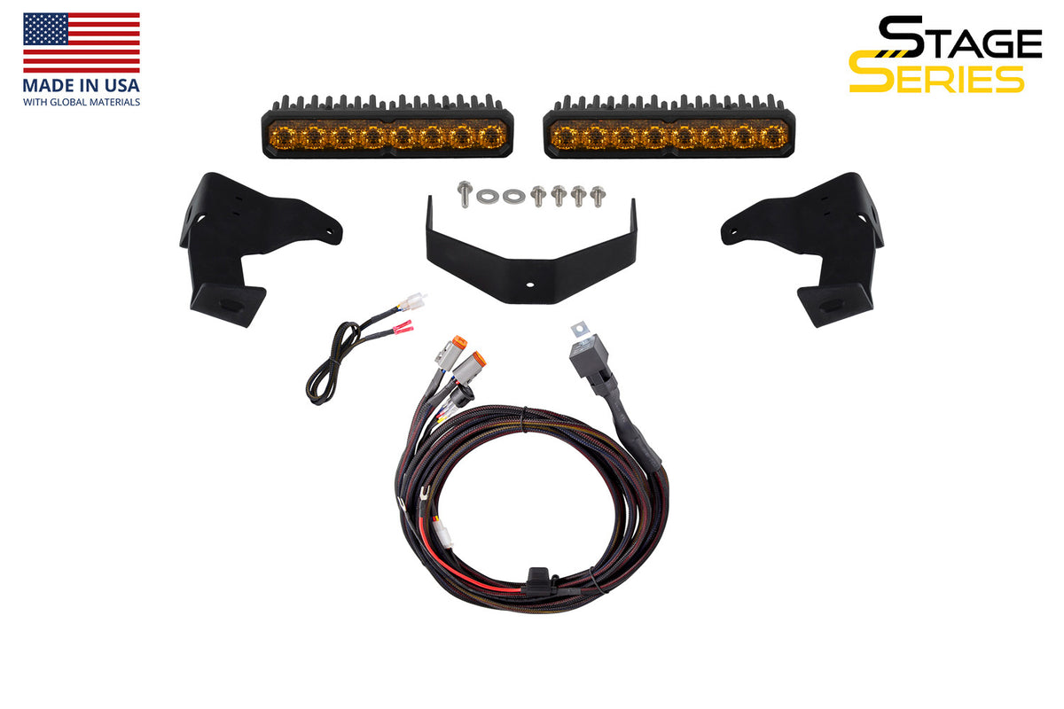 Diode Dynamics Stealth Light Bar SS10 Kit for 2024+ Toyota Tacoma