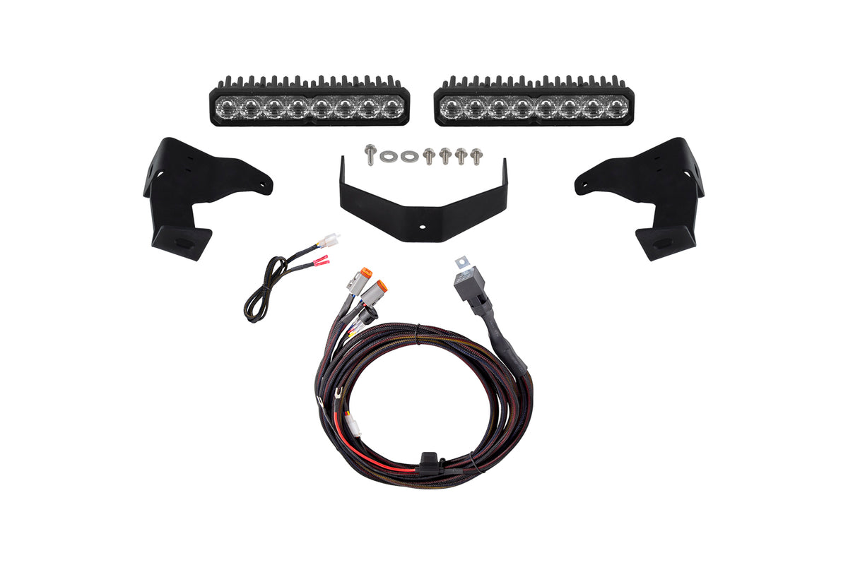 Diode Dynamics Stealth Light Bar SS10 Kit for 2024+ Toyota Tacoma