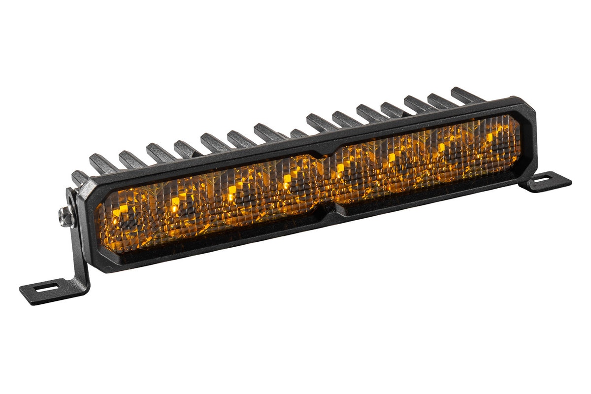 Diode Dynamics SS10 LED Light Bar Amber Backlight (Single)