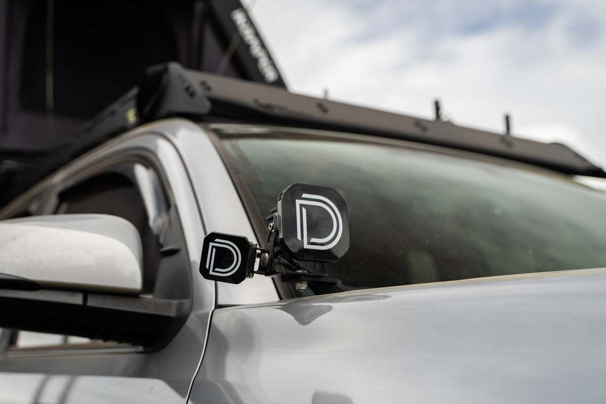 Diode Dynamics Stage Series Ditch Light Bracket Kit for 2016-2023 Toyota Tacoma