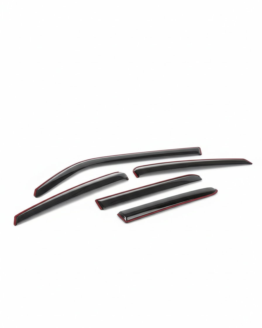 Smoked Window Deflectors for Toyota 4Runner (2010-2024) – Set of 4 | YotaTribe