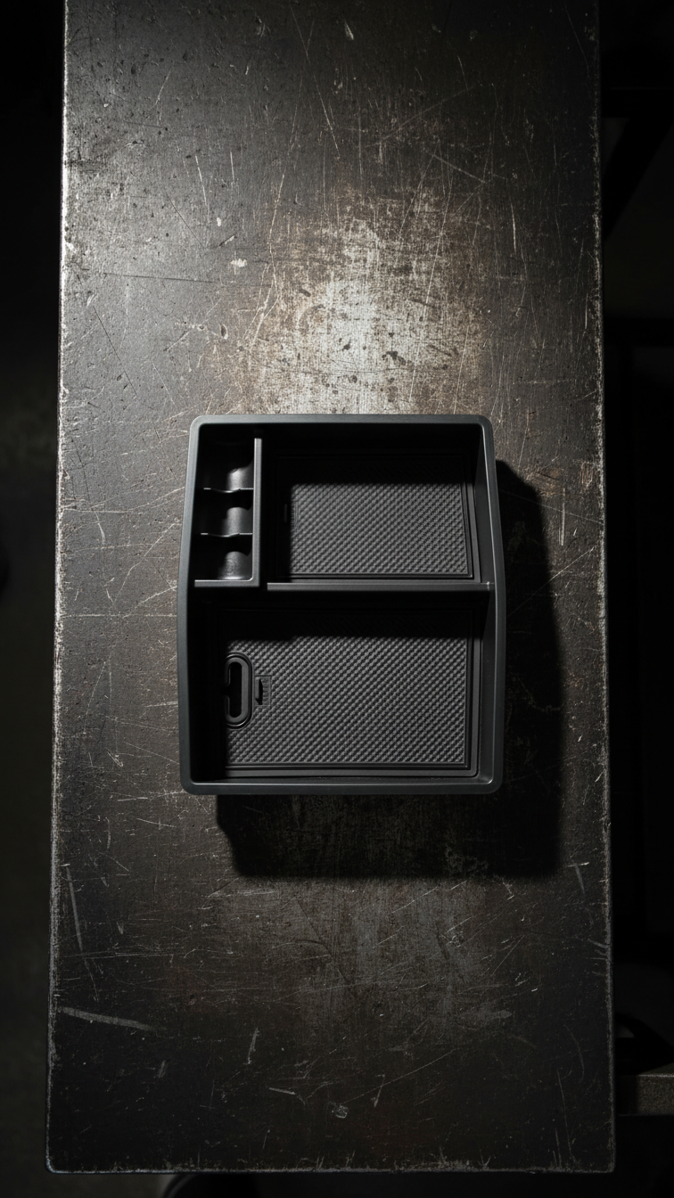 Center Console Organizer Tray for Toyota Tacoma (2024-2026) – Drop-In ABS Insert | YotaTribe