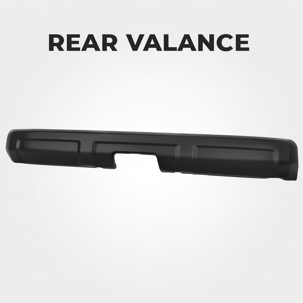 Toyota 4Runner Valance Replacement Kit (2014-2024) - Front & Rear Set - Black/Topographic
