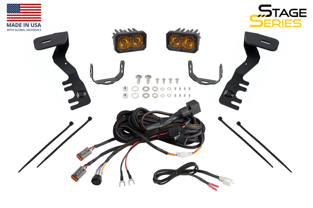 Diode Dynamics SS3 LED Ditch Light Combo Kit for Toyota Tacoma/4Runner